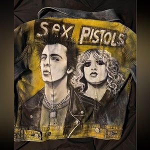 Painted Levi’s Denim Jacket